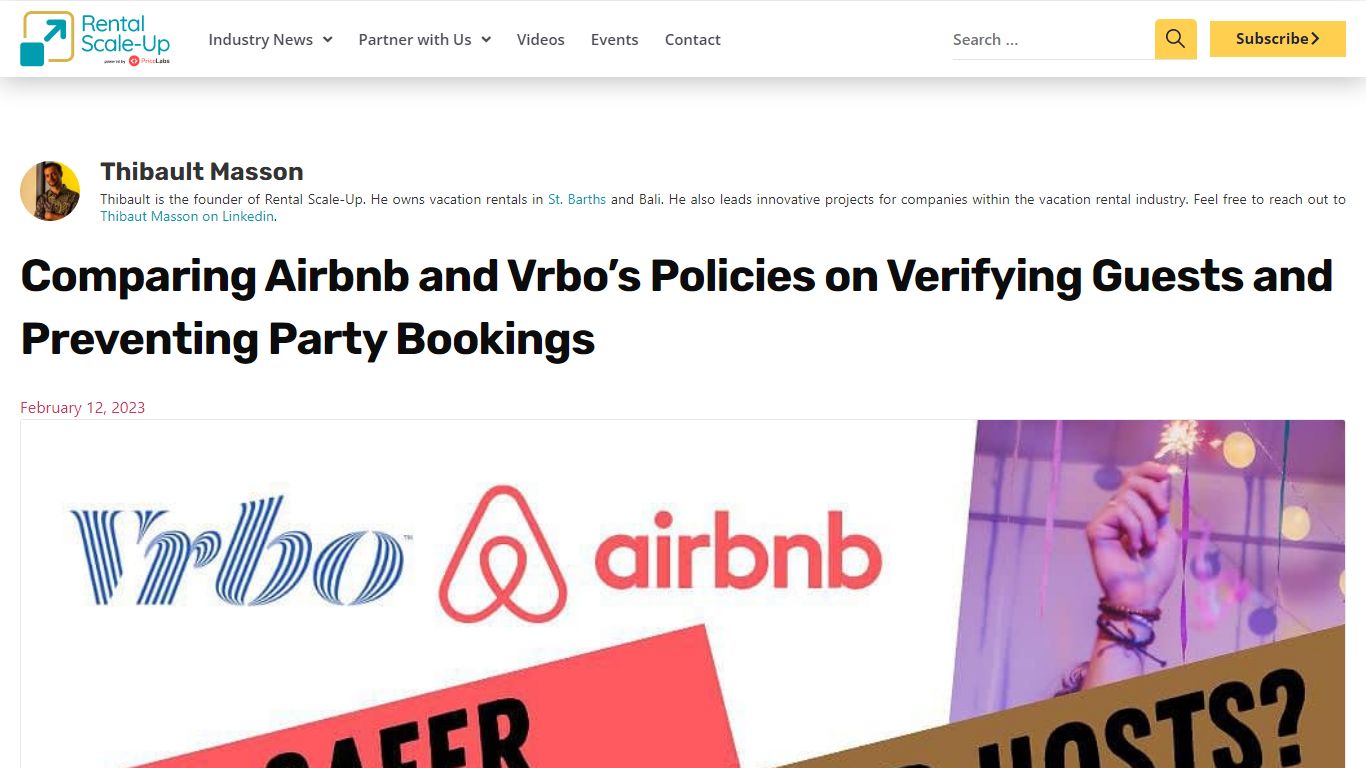 Comparing Airbnb and Vrbo's Policies on Verifying Guests and Preventing ...